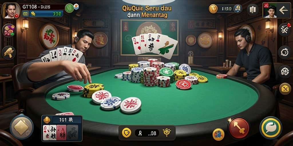 Gameplay QiuQiu yang menyenangkan dan menarik di GT108.
