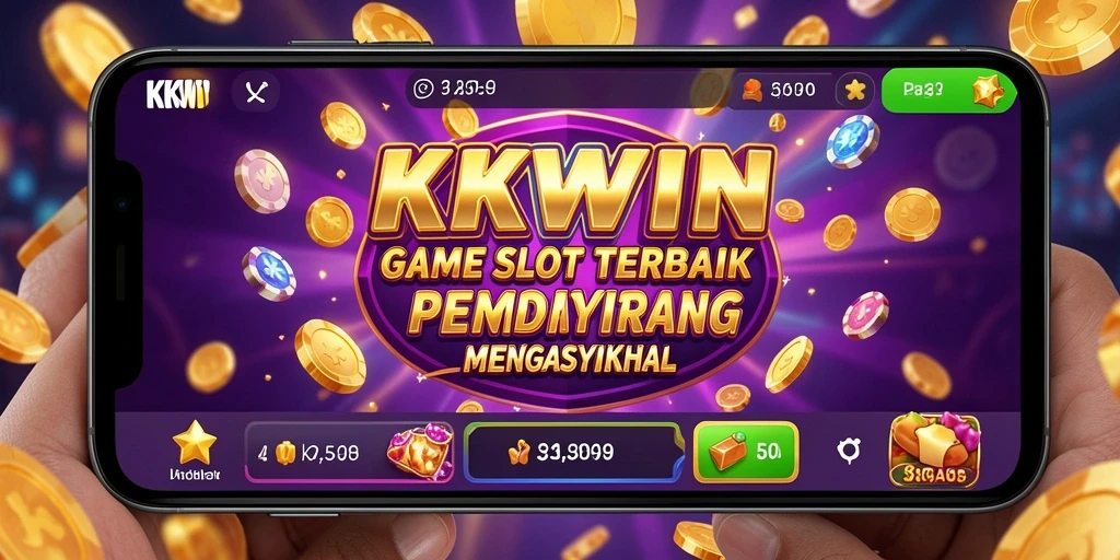 Tampilan gameplay KKWIN dengan tema slot yang menarik dan grafik tinggi.