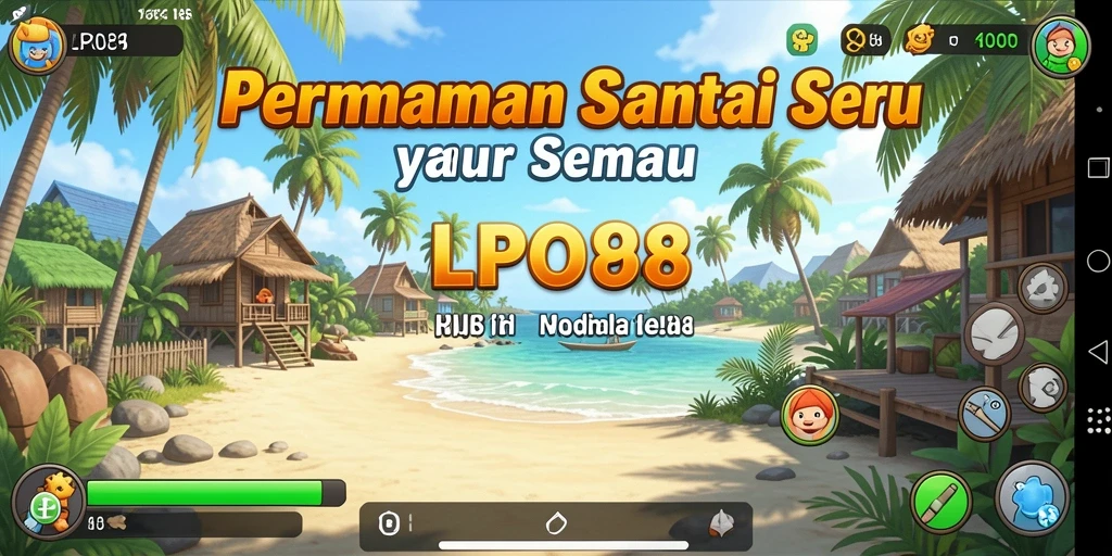 Gameplay LPO88 yang menyenangkan dengan desain grafis yang cerah.