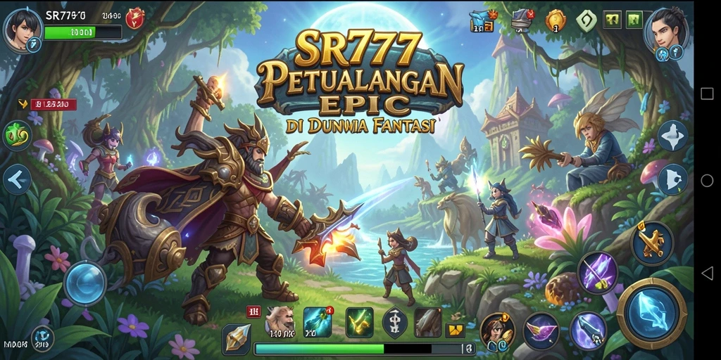 Tampilkan gameplay mendebarkan dari SR777 yang penuh aksi RPG.