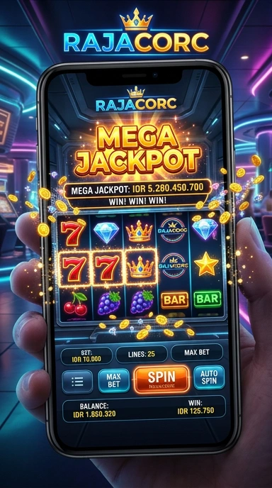 Screenshot proses pengunduhan aplikasi menggunakan rajacorc yang mudah diikuti.